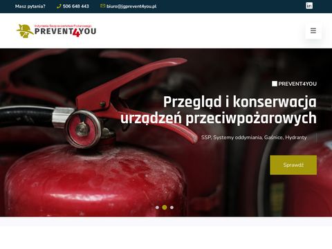 Prevent4you.pl - instalacje przeciwpożarowe