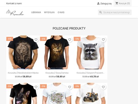 Koszulki.miromiko.pl - koszulka z niedźwiedziem