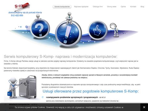 S-komp.net Serwis komputerowy Katowice