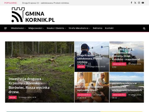 Gminakornik.pl wiadomości przetargi wydarzenia