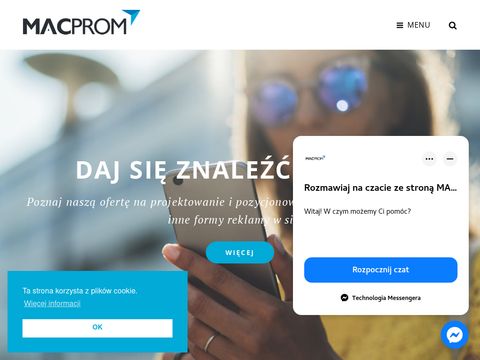 Macprom - strony internetowe