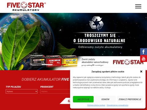 Fivestar.pl akumulator motocyklowy