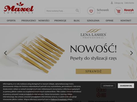Maxel-cosmetics.pl - hurtownie kosmetyczne