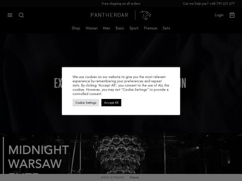 Pantheroar.com polska marka odzieżowa