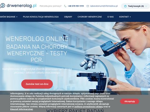 E-wenerolog.pl - testy na choroby weneryczne