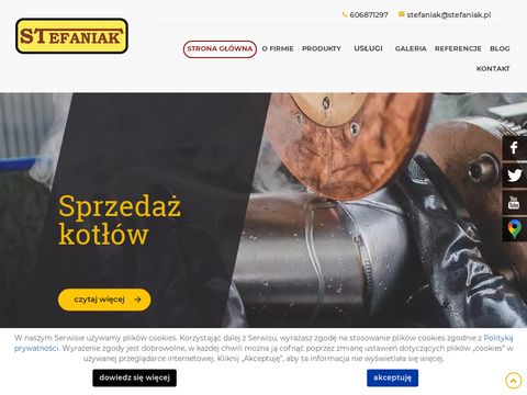 Stefaniak.pl producent kotłów z podajnikiem