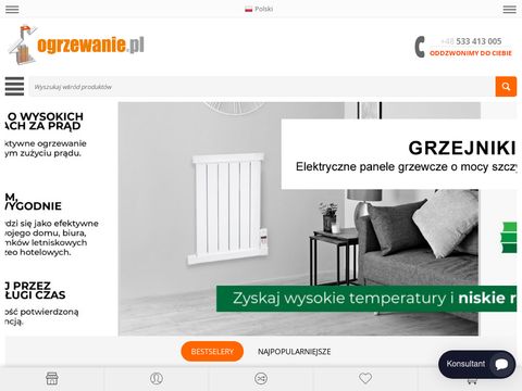 Sklep internetowy z ogrzewaniem - Ogrzewanie.pl