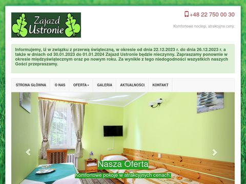 Zajazdustronie.com.pl hotel Konstancin