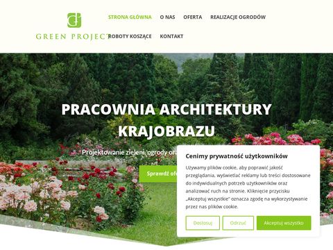 Greenproject.pl - projekt ogrodu