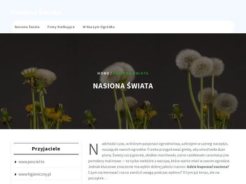 Nasionaswiata.pl - nasiona kwiatów