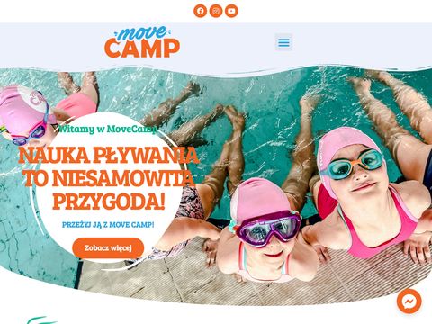 Movecamp.pl nauka pływania dla dzieci