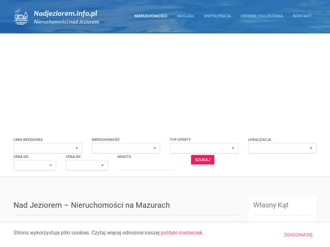 Nadjeziorem.info.pl nieruchomości na Mazurach