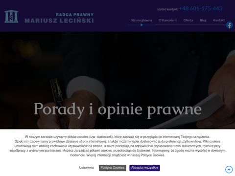 Usługi prawne dla firm lecinski.pl