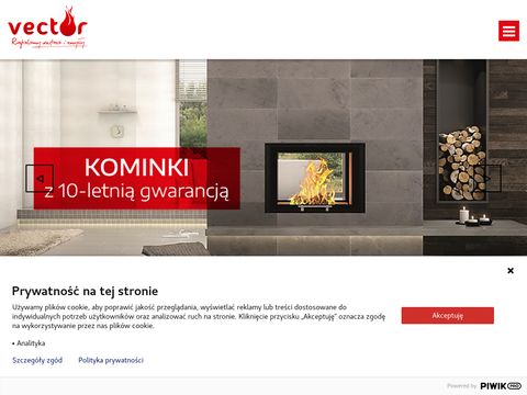 Kominki-vector.pl piece kominkowe klimatyzacja