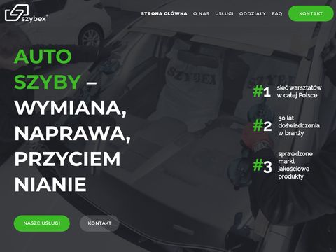 Szybex.pl wymiana naprawa szyb samochodowych