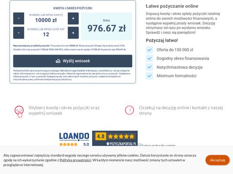 Latwapozyczka.pl - pożyczka online