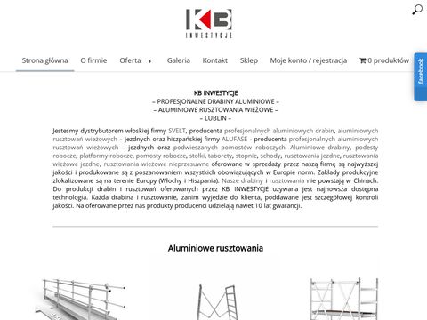 Kb-inwestycje.pl podesty robocze