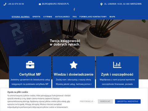 Biurorachunkowe-rendor.pl Twoje biuro rachunkowe