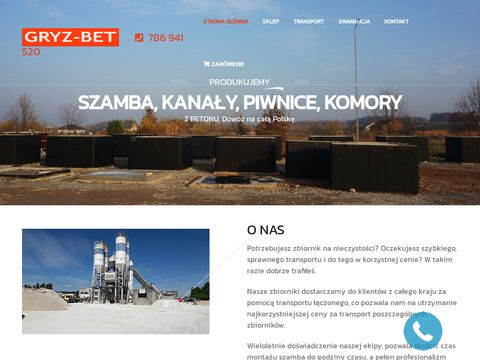 Szamba-gryzbet.pl betonowe