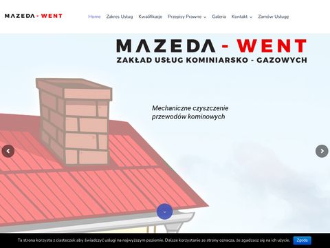 Mazeda-Went kominiarz Gdańsk