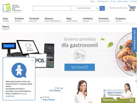 Pckf.pl kasa fiskalna Warszawa