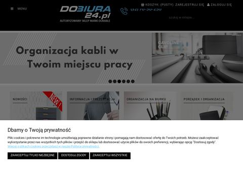 Dobiura24.pl Artykuły biurowe Durable
