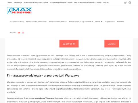Max-przeprowadzki Warszawa