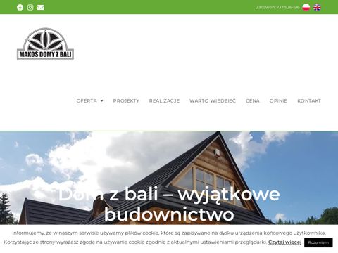 Makosdomyzbali.pl - producent domów drewnianych