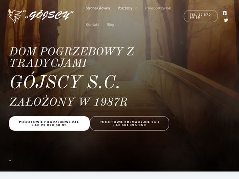 Gojscy.pl dom pogrzebowy Praga