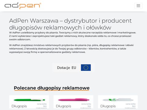 Adpen.com.pl tanie długopisy