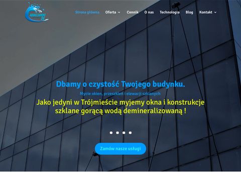 Myjemyszyby.pl czyszczenei okien przeszkleń fasad