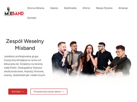 Mixbandlublin.pl zespół weselny
