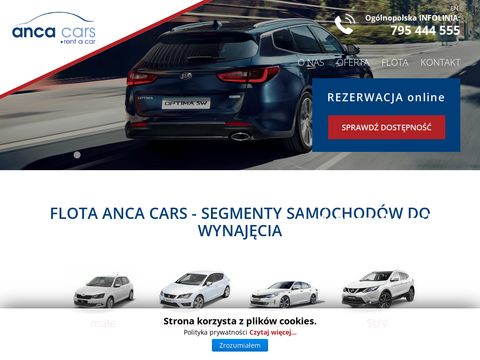 Anca Cars wynajem samochodów Kraków