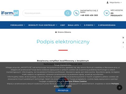 Podpis.iform.pl - Podpis Elektroniczny