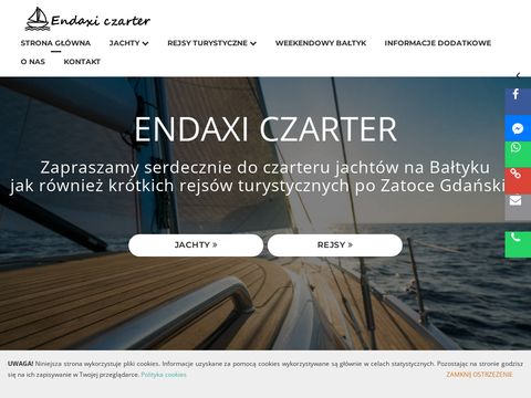 Endaxiczarter.pl wynajmem jachtów Bałtyk