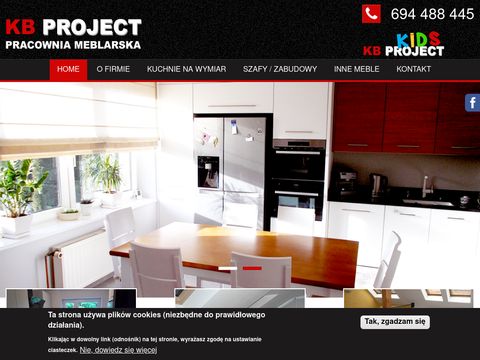 Kbproject.pl kuchnie na zamówienie