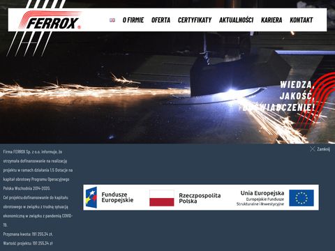 Ferrox Białystok instalacje ciepłownicze