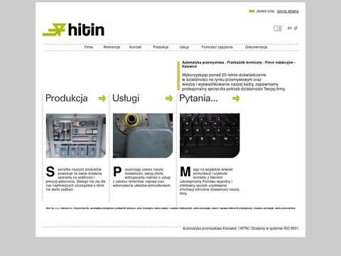 Hitin.pl - automatyka przemysłowa