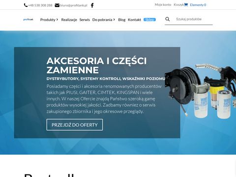 Profitank.pl zbiorniki na paliwo dwupłaszczowe