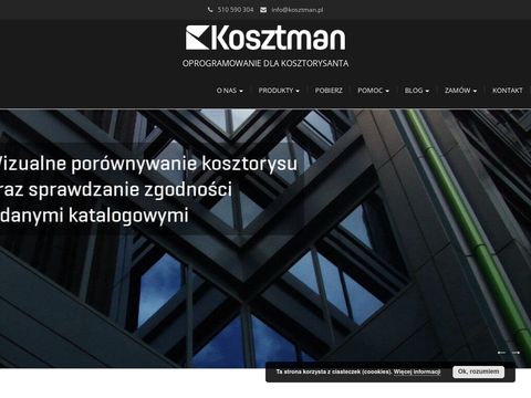 Kosztman.pl - program do kosztorysowania