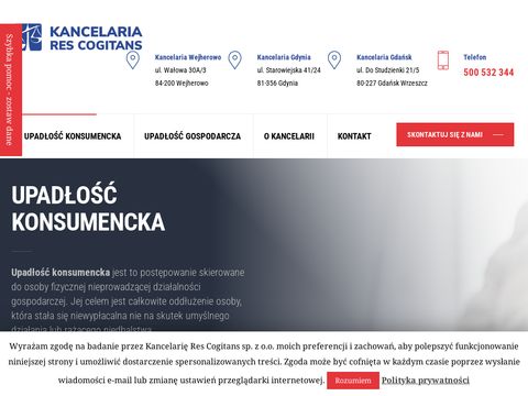 Upadlosc-konsumenta.pl adwokat