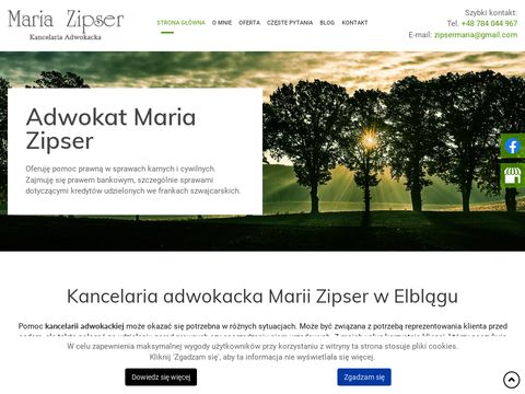 Adwokatzipser.pl Elbląg