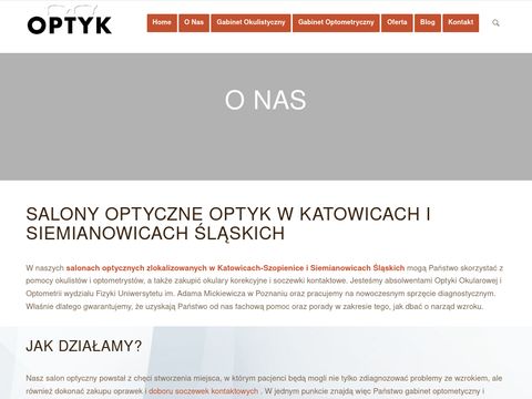 Optykgt.pl gabinet optometryczny