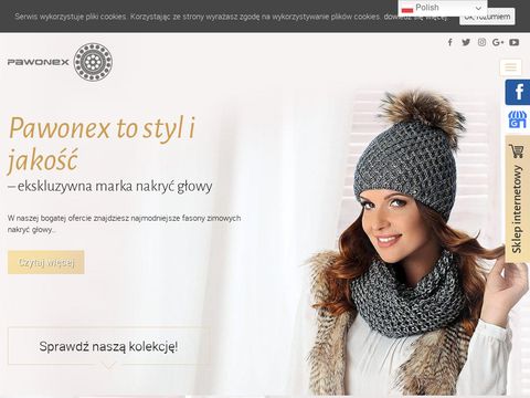 Pawonex.pl produkcja czapek zimowych
