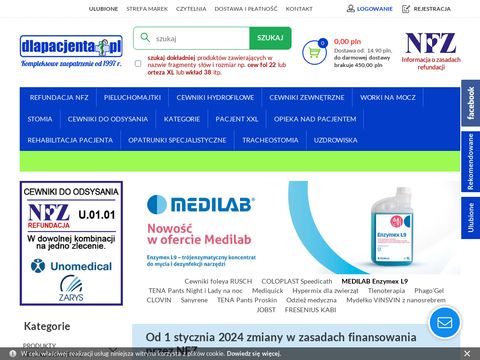 Dlapacjenta.pl - sklep medyczny i zielarski