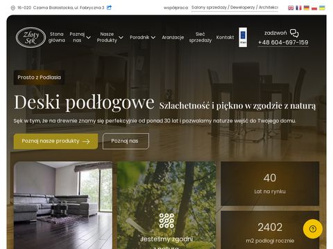 Zlotysek.com.pl dębowa deska