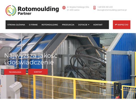 Rotomoulding-partner.pl odlewy rotacyjne