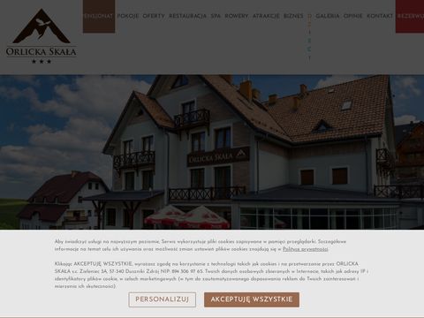 Orlickaskala.pl hotel w Zieleńcu