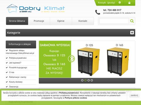 Dobryklimat.net.pl - oczyszczacze i nawilżacze