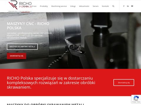 Richo.pl - frezarki CNC